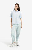 Short Rolled Up Sleeves Blouse