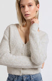 Boucle Wool Blend Soft Cardigan