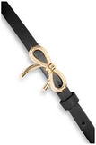 Skinny Bow Belt