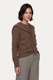 Kimmie Knit Pullover With Scarf
