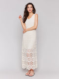 Cotton Crochet Maxi Dress