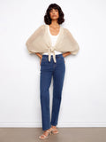 Crochet Front Tie Bolero