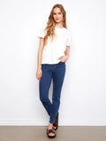 Embroidered Hearts T-Shirt
