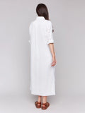 Eyelet Embroidery Duster Dress