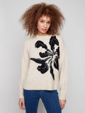 Abstract Flower Pullover