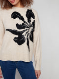 Abstract Flower Pullover