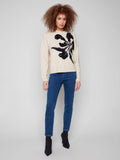 Abstract Flower Pullover