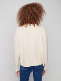 Abstract Flower Pullover
