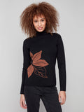 Reversible Mock Neck Sweater