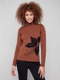 Reversible Mock Neck Sweater