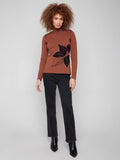 Reversible Mock Neck Sweater
