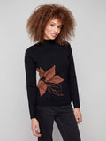 Reversible Mock Neck Sweater