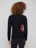 Reversible Mock Neck Sweater