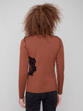 Reversible Mock Neck Sweater
