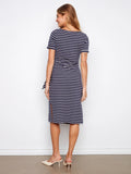 Striped Boatneck Dress