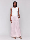 Linen Blend Striped Pant