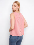 Scallop Tencel Top