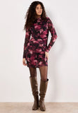 Floral Mesh Dress