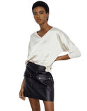 Damia Faux Leather Skirt