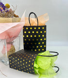 Gold Dot Gift Bag