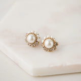 Empress Pearl Stud Earrings