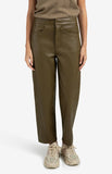 Faux Leather Carrot Fit Trouser