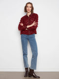 Fringe Chiffon Blouse