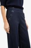 High Waist Button Trouser