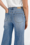High Waist Wide Leg Denim