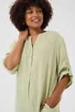 Bellis Caftan Linen Dress