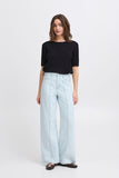 Ribbed Pointelle Top