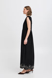 Linen Blend Maxi Dress