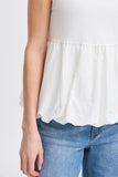 Bubble Hem Top