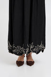 Linen Blend Maxi Dress