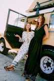 Linen Blend Maxi Dress