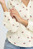 Embroidered Cherrie Blouse