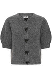 Omea Bow Button Cardigan