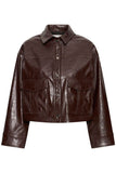 Daina Patent Jacket