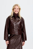 Daina Patent Jacket