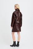 Daina Patent Jacket