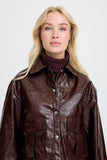 Daina Patent Jacket