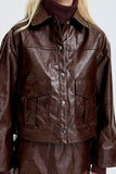 Daina Patent Jacket