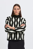 Geometric Print Pullover