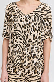 Animal Print Blouse