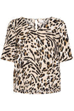 Animal Print Blouse