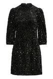 Velvet Sequin Dress