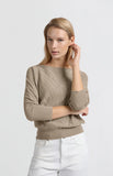 Jacquard Knit Top