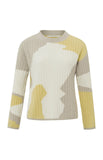 Jacquard Ribbed Sweater
