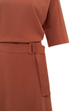 Jersey Belted Dress