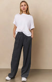 Jersey Top With Folded Detail